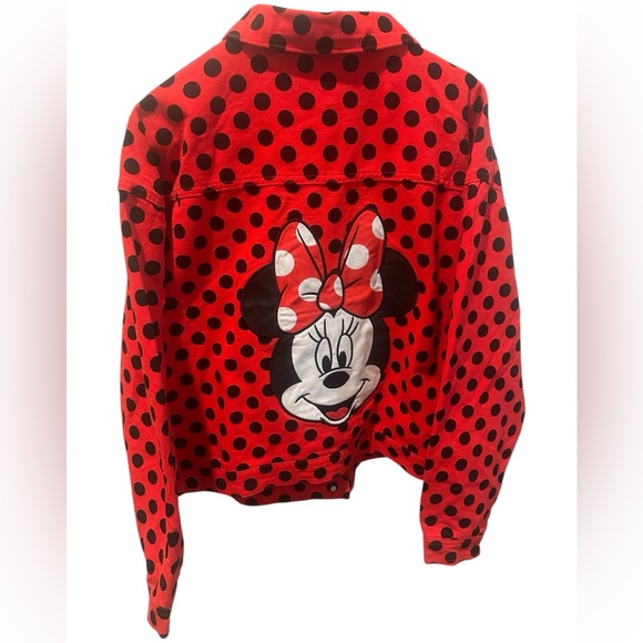 Disney Jackets & Blazers - Disney Minnie Mouse Red Dot Jacket